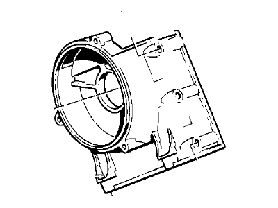 BMW 11-14-1-277-001 Timing Case Cover, Top