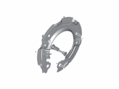 BMW 34-21-6-771-429 Supporting Ring Brake Shoe