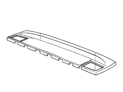 BMW 51-46-8-139-395 Rear Window Shelf