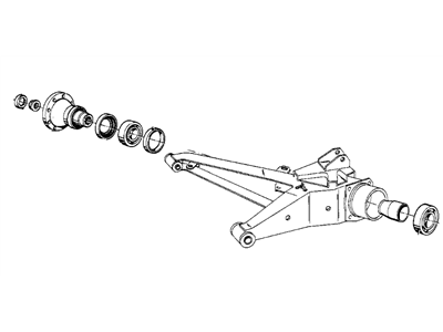 BMW 33-41-1-107-512 Wheel Bearing Repair Kit