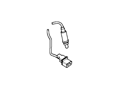 BMW 11-78-7-535-269 Oxygen Sensor, Black