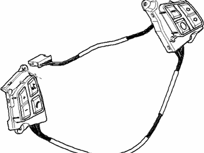 BMW 61-31-9-123-286 Multifunct Steering Wheel Switch