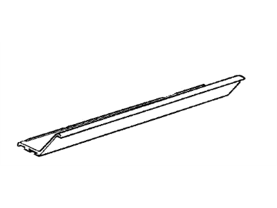 BMW 51-47-1-904-595 Sill Strip Front