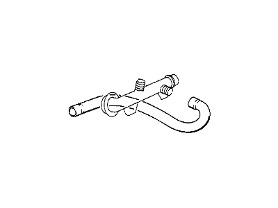 BMW 11-53-1-743-295 Contitech Radiator Hose