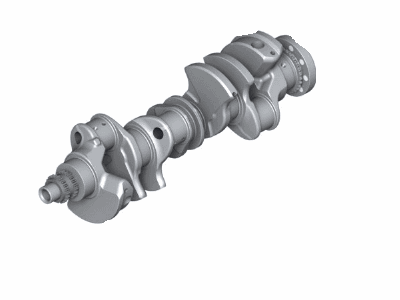 BMW 11-21-8-680-551 CRANKSHAFT