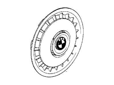 BMW 36-13-1-181-532 Wheel Cover