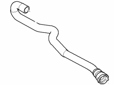 BMW 64-21-6-911-000 Hose Additional Water Pump/Water Valve