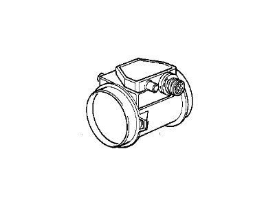 BMW 13-62-1-747-155 Mass Air Flow Sensor