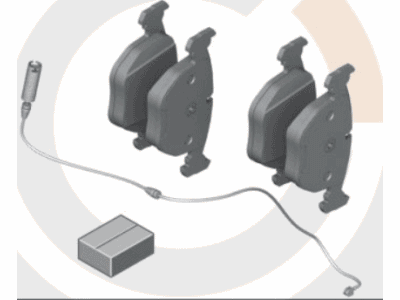 BMW 34-11-2-180-419 Set, Brake Pads, With Brake-Pad Sensor