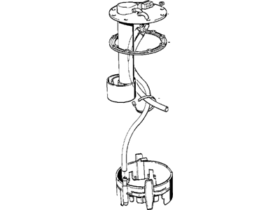 BMW 16-14-1-180-891 Fuel Tank Sending Unit Assembly