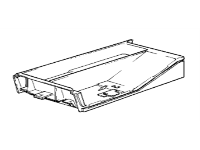 BMW 51-16-8-151-687 Console Front
