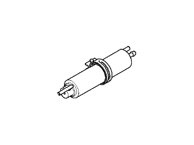 BMW 16-12-6-750-475 Fuel Filter With Pressue Regulator