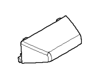 BMW 51-16-7-024-827 Housing, Center Console