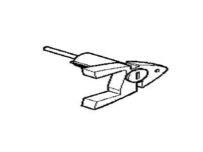 BMW 51-21-7-035-419 Code Lock Left
