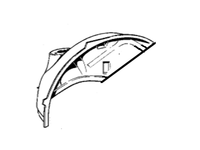 BMW 41-14-1-942-184 Left Rear Inner Wheelhouse