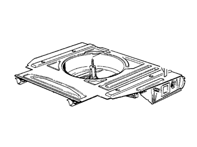 BMW 41-12-1-939-421 Trunk Floor