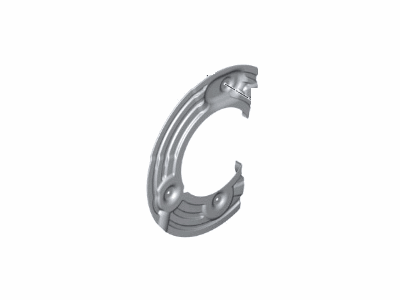 BMW 34-11-7-991-035 Protection Plate Left