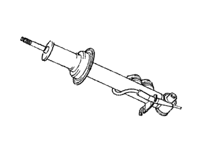 BMW 37-12-1-138-783 Rear Left Spring Strut