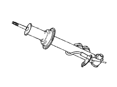 BMW 37-12-1-138-784 Rear Right Spring Strut