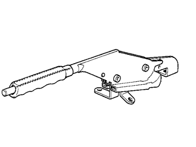 BMW 34-41-2-227-557 Leather Handbrake Lever, Walk-Nappa