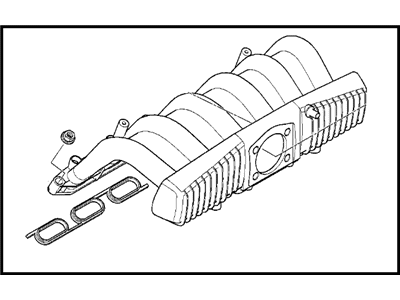 BMW 11-61-1-707-034 Intake Manifold System