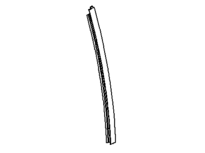 BMW 51-34-8-257-699 Window Guide Web, Left