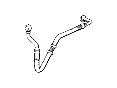 BMW 32-41-1-128-039 Pressure Hose Assembly