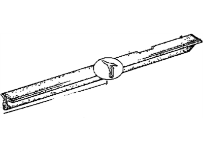 BMW 51-22-1-864-289 Door Weather Strip Outer Left