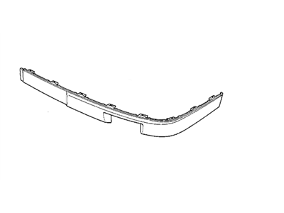 BMW 51-11-1-971-615 Rubber Strip Left
