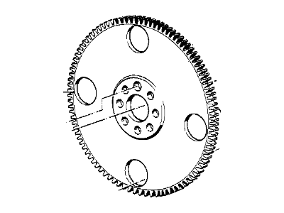 BMW 11-22-1-273-150 Flywheel