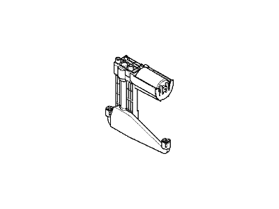 BMW 52-10-3-451-985 Drive, Vertical Headrest Adjustment