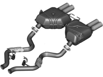 BMW 18-30-2-184-198 M Performance Silencer