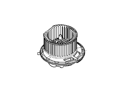 BMW 64-11-9-227-670 Blower Unit