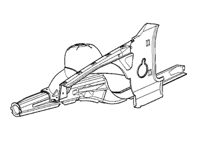 BMW 41-11-8-166-983 Front Left Wheelhouse