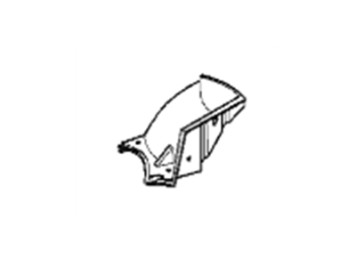 BMW 41-14-8-119-783 Section Of Left Front Wheel Housing