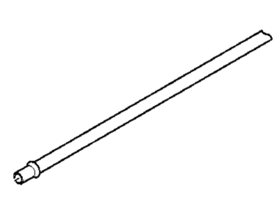 BMW 16-13-1-184-031 Vacuum Pipe