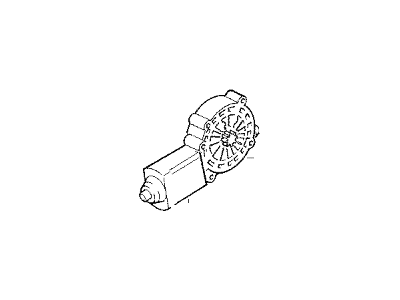 BMW 67-62-1-387-436 Door Window Drive Motor