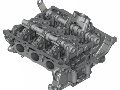 BMW 11-12-8-482-777 Valve Gear Cylinder Head