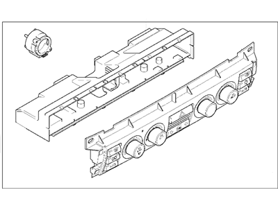 BMW 64-11-6-981-404 Automatic Air Conditioning Control