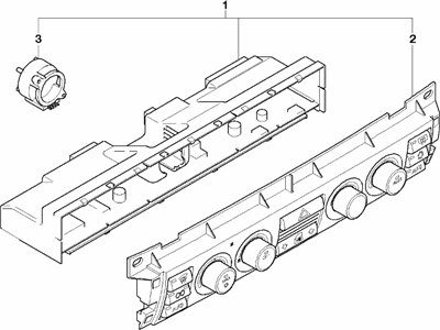 BMW 64-11-6-981-405 Automatic Air Conditioning Control