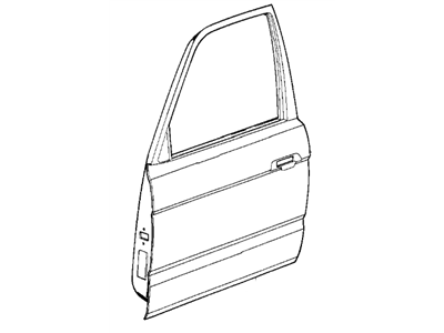 BMW 41-51-1-948-809 Door Front Left