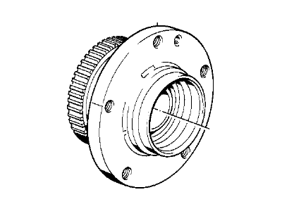 BMW 31-21-2-226-904 Wheel Hub With Bearing, Front