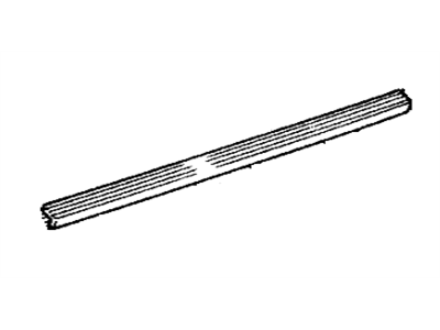 BMW 51-71-1-961-755 Left Door Sill Trim Panel