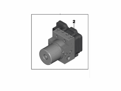 BMW 34-51-6-884-732 Dsc Hydraulic Unit