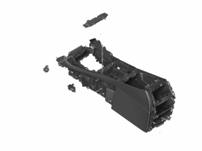 BMW 51-16-9-495-661 CENTER CONSOLE