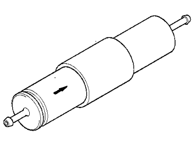 BMW 13-32-7-512-019 Fuel Filter With Pressue Regulator