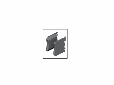 BMW 34-11-6-888-457 Front Disc Brake Pad Set