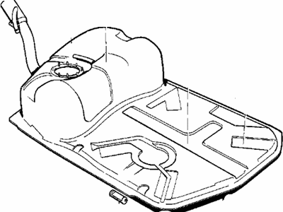 BMW 16-11-1-178-947 Metal Fuel Tank