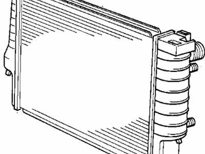 BMW 17-11-1-723-697 Transmission Oil Cooler Radiator