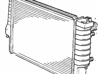 BMW 17-11-1-427-165 Front Radiator